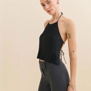 Reformation Jeany Silk Top